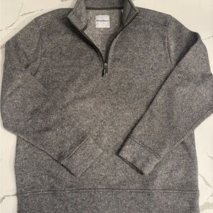 Tommy Bahama Charcoal Zip-Up Sweater